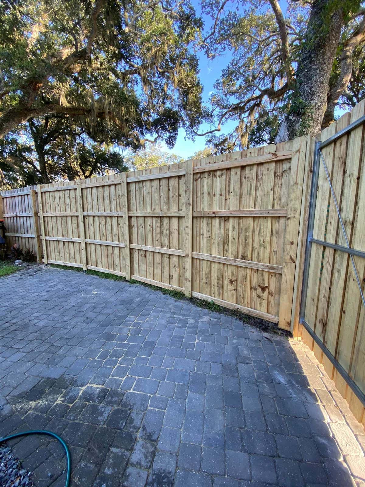 Florida Board On Board 8 Foot Wood Privacy Fence