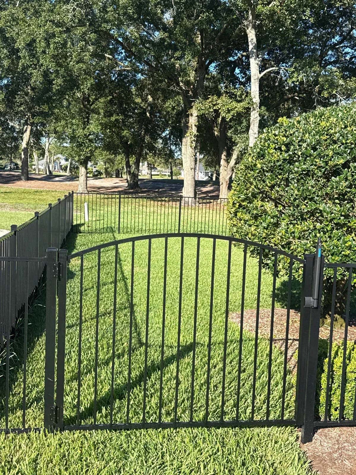 Florida Arched Aluminum Gate 4 Foot
