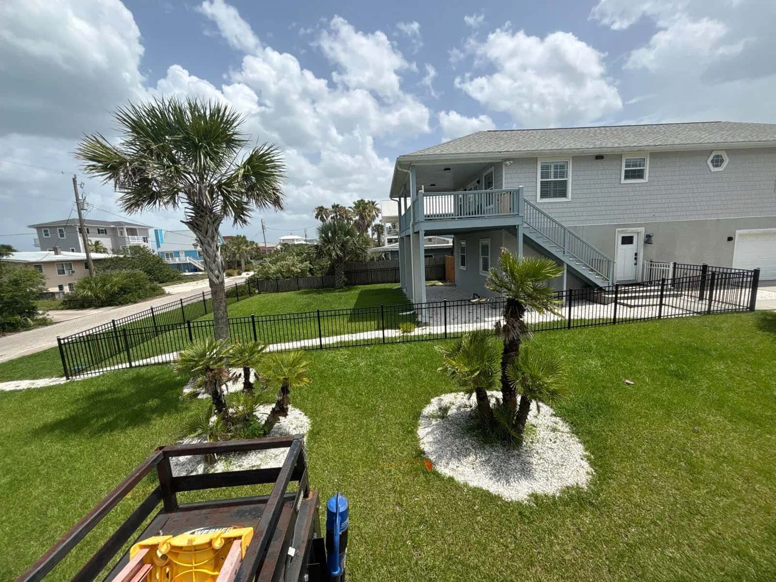 Florida 3 Rail 4 Foot Aluminum Fence