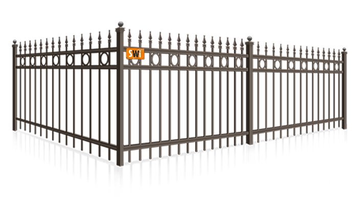 Aluminum decorative fencing in St. Augustine Florida