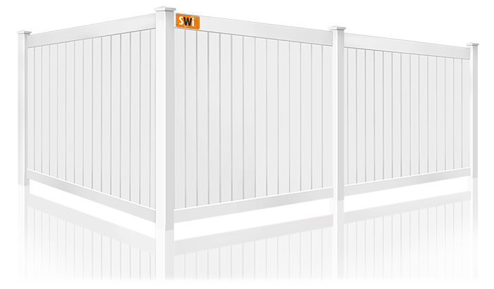 Full Privacy Vinyl Pool fencing in St. Augustine Florida