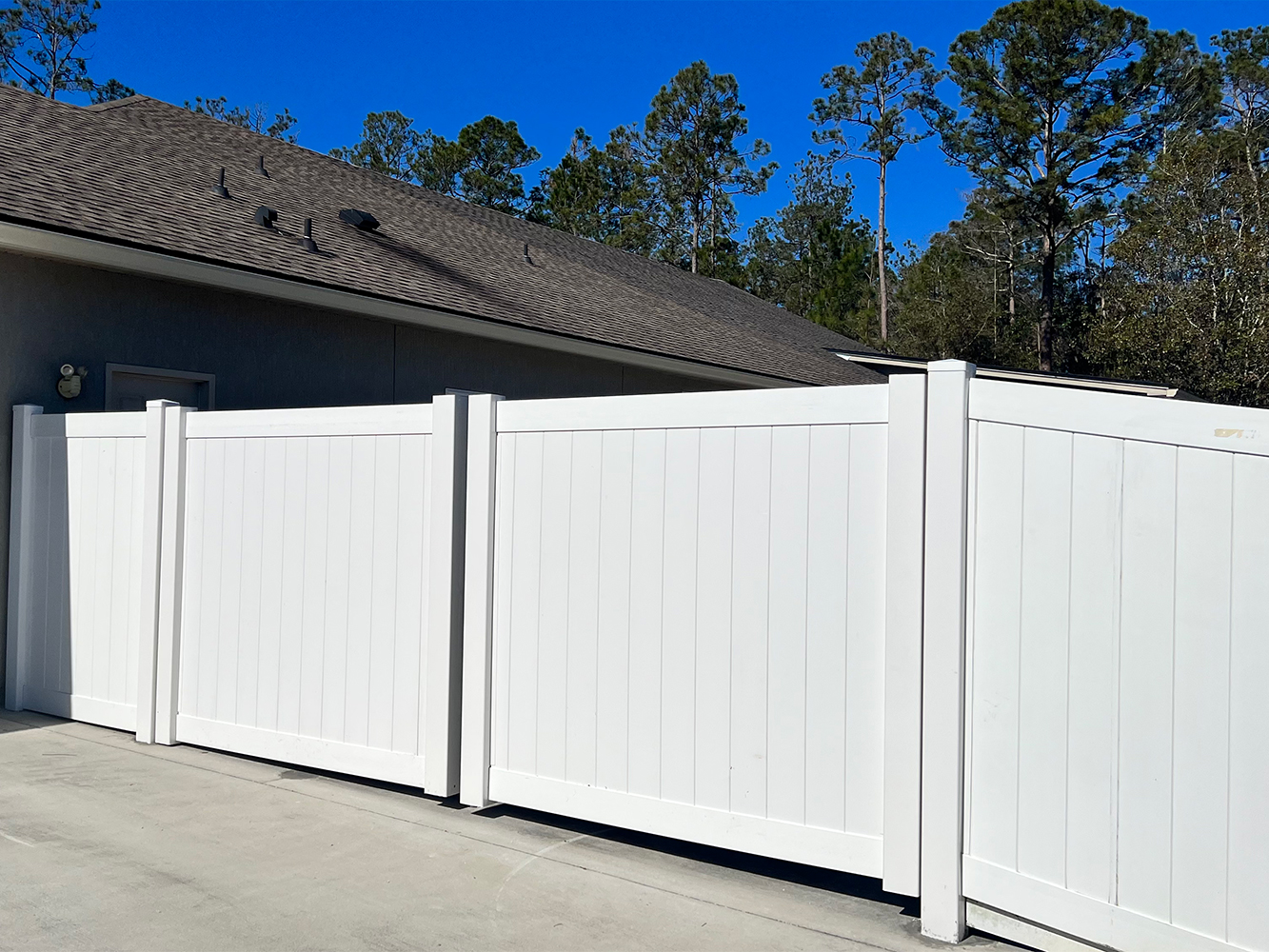 Crescent Beach Florida privacy fencing