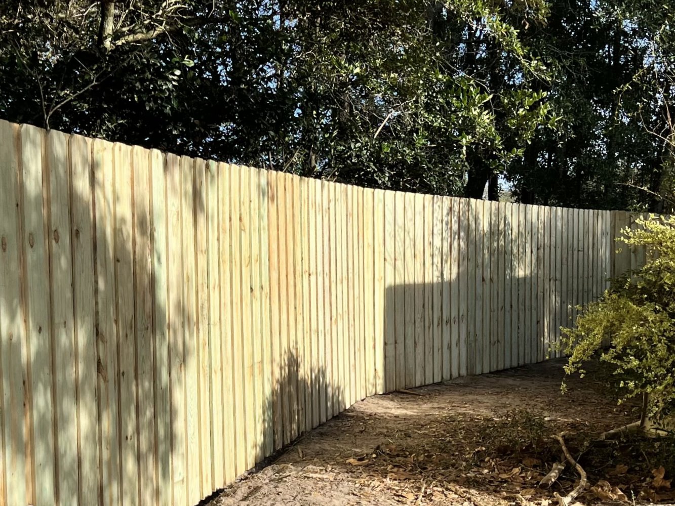 Nocatee Florida wood privacy fencing