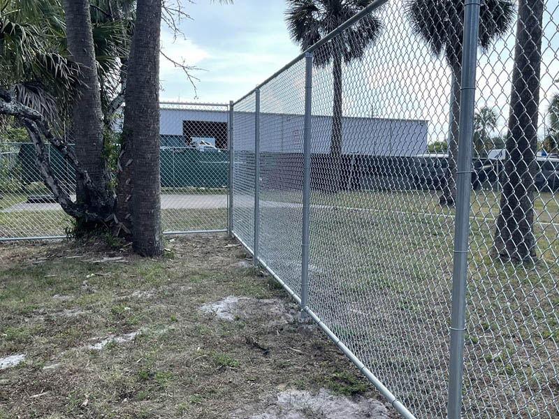 St. Augustine Florida galvanized chain link fence contractors