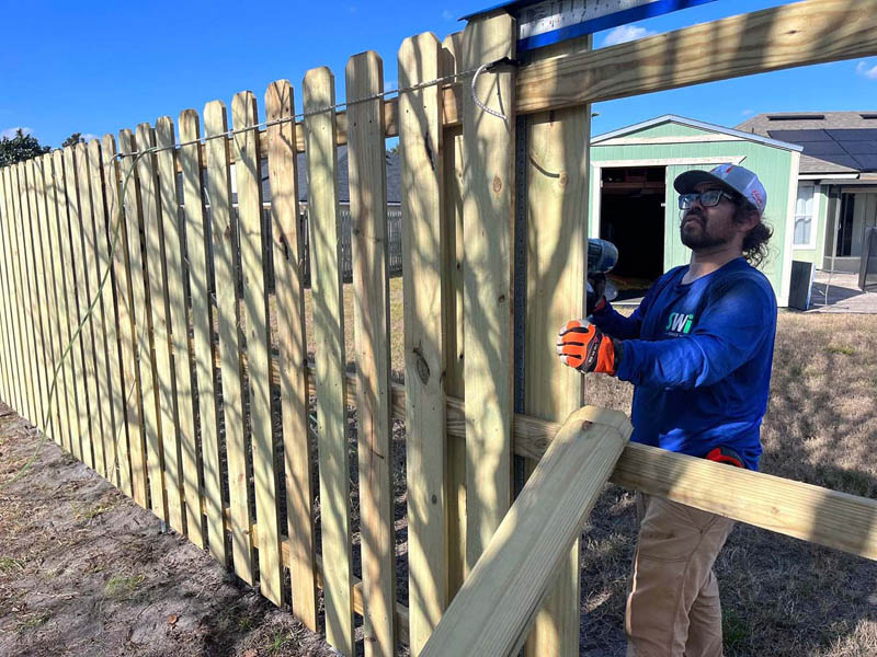 St. Augustine professional fence contractors