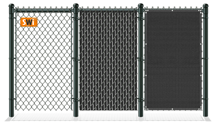 Slatted Chain Link Fencing - St. Augustine, FL